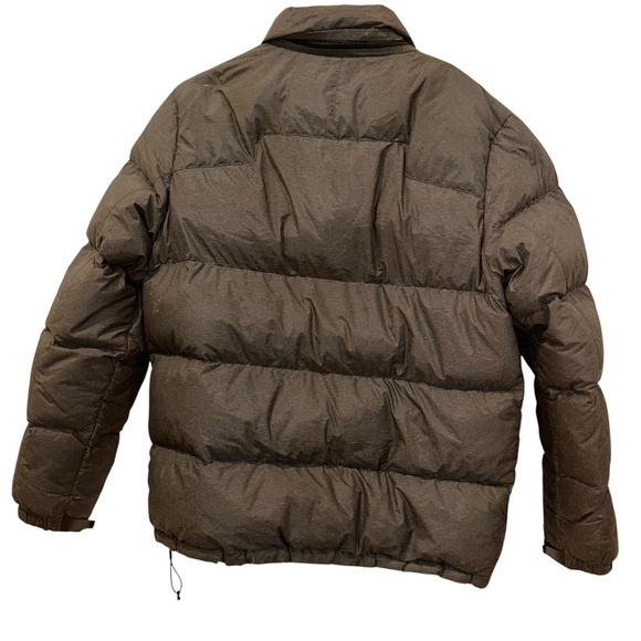 Ralph Lauren charcoal down puffer zip up jacket L - Picture 3 of 8